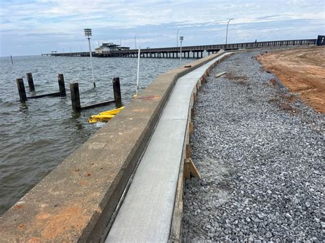 is fairhope pier open|Fairhope's Working Waterfront construction underway .